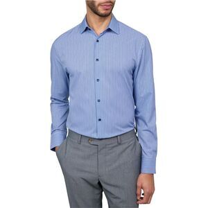 ConStruct Mens Geometric Button Down Dress Shirt, Multicoloured, NWT